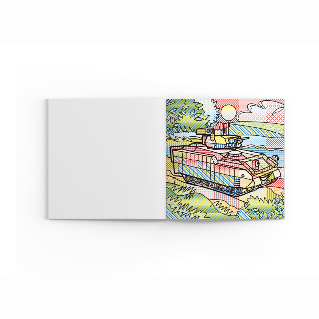 Товари для малювання - Водна розмальовка Crystal Book Бойові машини (9789669878229)#2