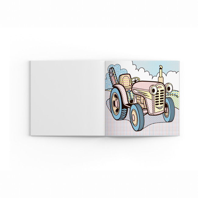 Товари для малювання - Водна розмальовка Crystal Book Будівельна техніка (9789669874375)#2