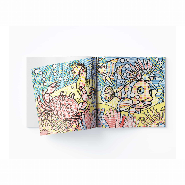 Товари для малювання - Водна розмальовка Crystal Book В океані (9789669876317)#3