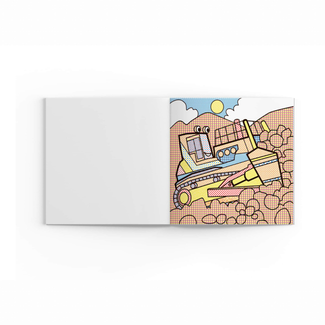 Товари для малювання - Водна розмальовка Crystal Book Гігантські машини (9789669875679)#2