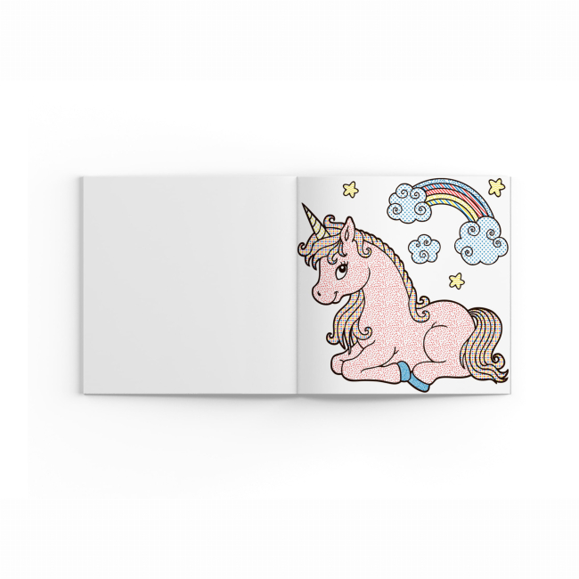 Товари для малювання - Водна розмальовка Crystal Book Єдиноріг (9789669872586)#2