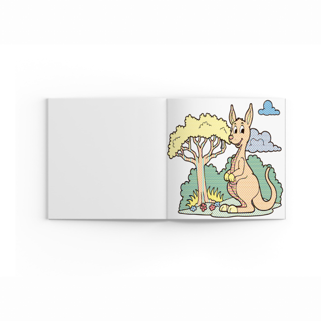 Товары для рисования - Водная раскраска Crystal Book Зоопарк (9789669872340)#2