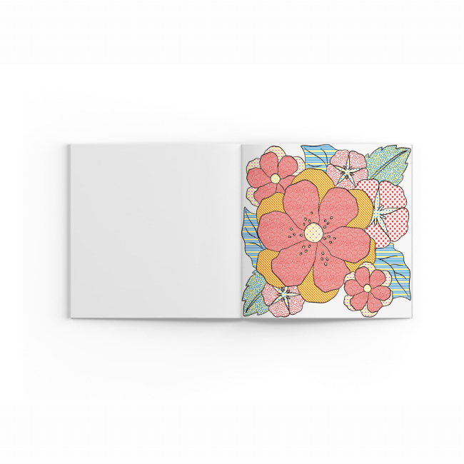 Товари для малювання - Водна розмальовка Crystal Book Квіти (9789669877123)#2