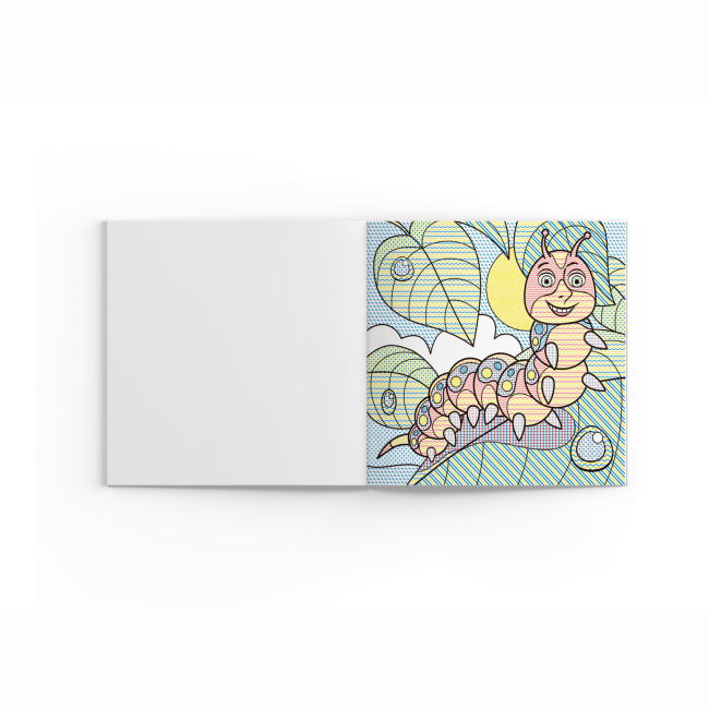 Товары для рисования - Водная раскраска Crystal Book Насекомые (9789669876270)#2