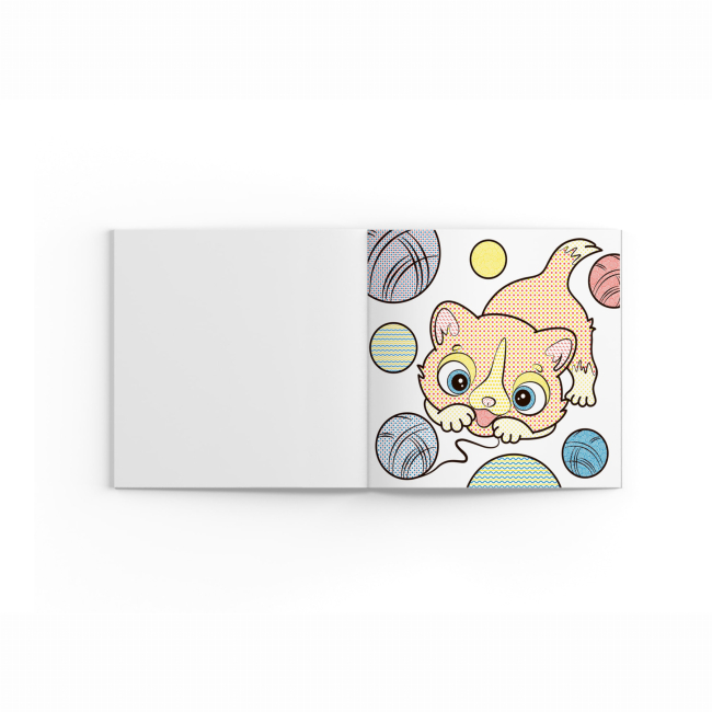 Товари для малювання - Водна розмальовка Crystal Book Котики (9789669876454)#2