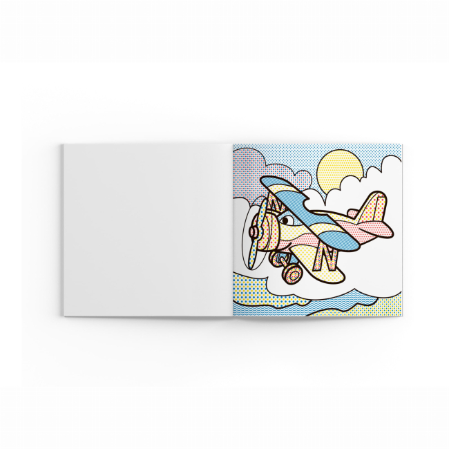 Товари для малювання - Водна розмальовка Crystal Book Літаки (9789669874412)#2