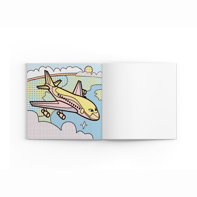 Товари для малювання - Водна розмальовка Crystal Book Літаки (9789669874412)#4