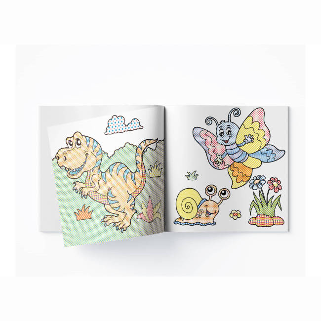 Товари для малювання - Водна розмальовка Crystal Book Метелик (9789669872708)#3