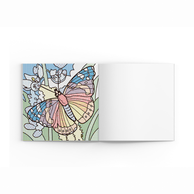 Товари для малювання - Водна розмальовка Crystal Book Метелики (9789669878182)#4