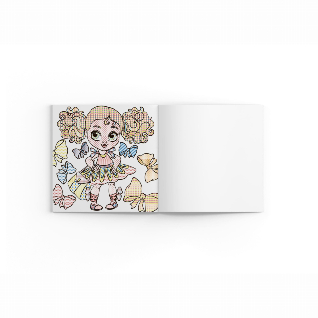 Товары для рисования - Водная раскраска Crystal Book Модницы-подружки (9789669876492)#3