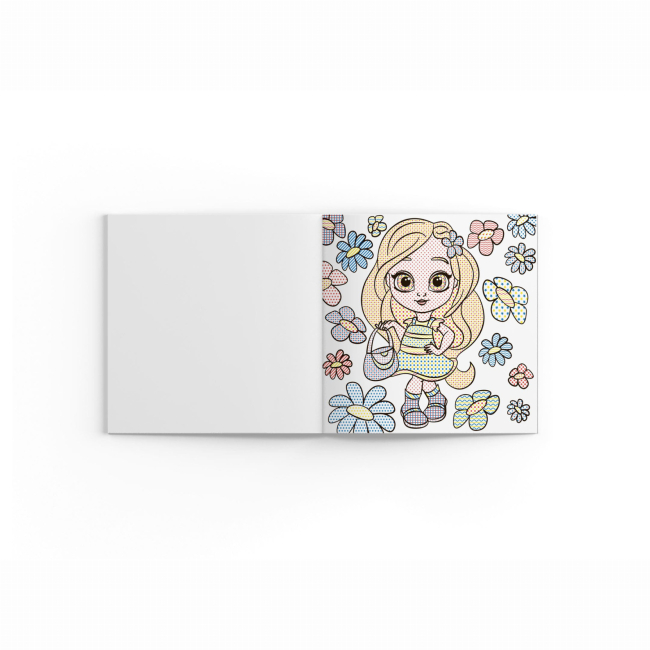 Товары для рисования - Водная раскраска Crystal Book Модницы-подружки (9789669876492)#4