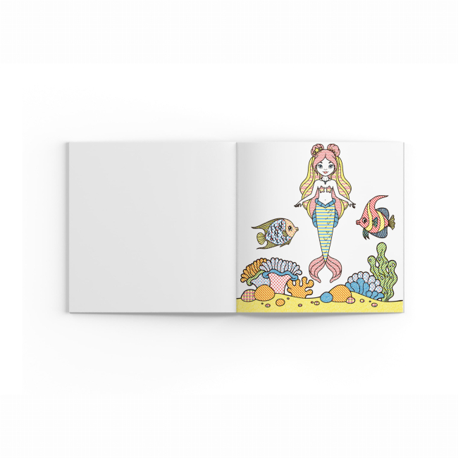 Товари для малювання - Водна розмальовка Crystal Book Підводний світ (9789669872326)#2