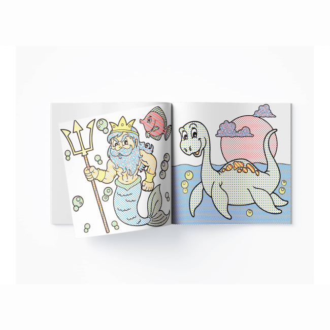 Товари для малювання - Водна розмальовка Crystal Book Підводний світ (9789669872326)#3