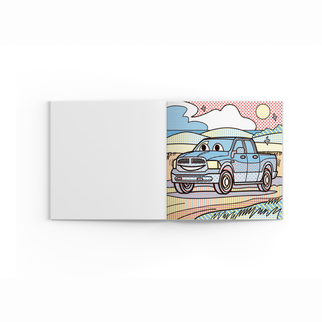 Товари для малювання - Водна розмальовка Crystal Book Пікапи (9789669878588)#2