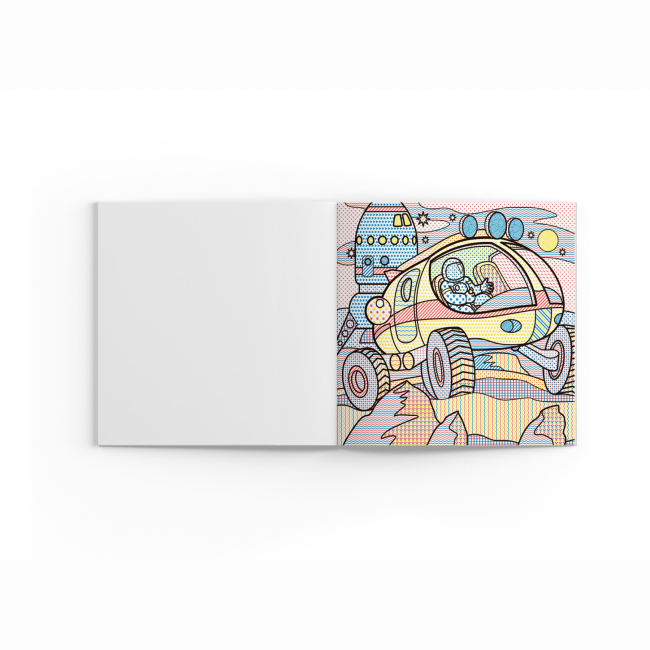 Товари для малювання - Водна розмальовка Crystal Book Подорож Марсом (9789669876256)#2