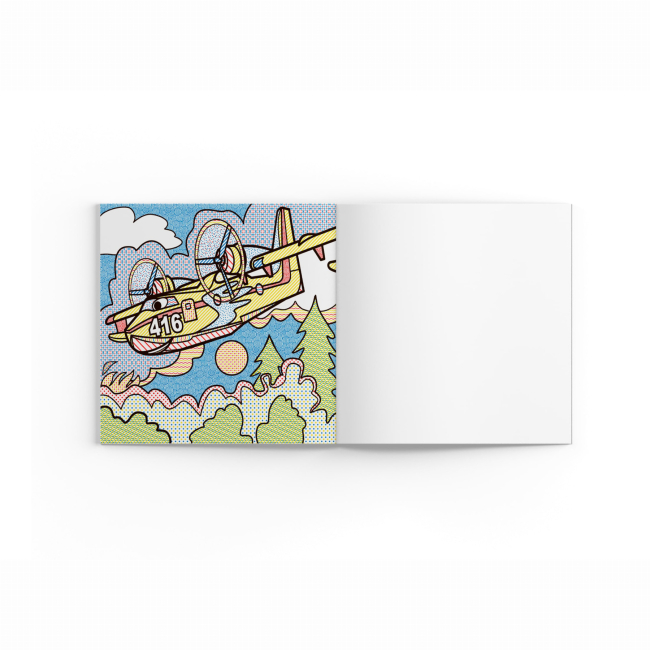 Товары для рисования - Водная раскраска Crystal Book Пожарная техника (9789669878601)#4