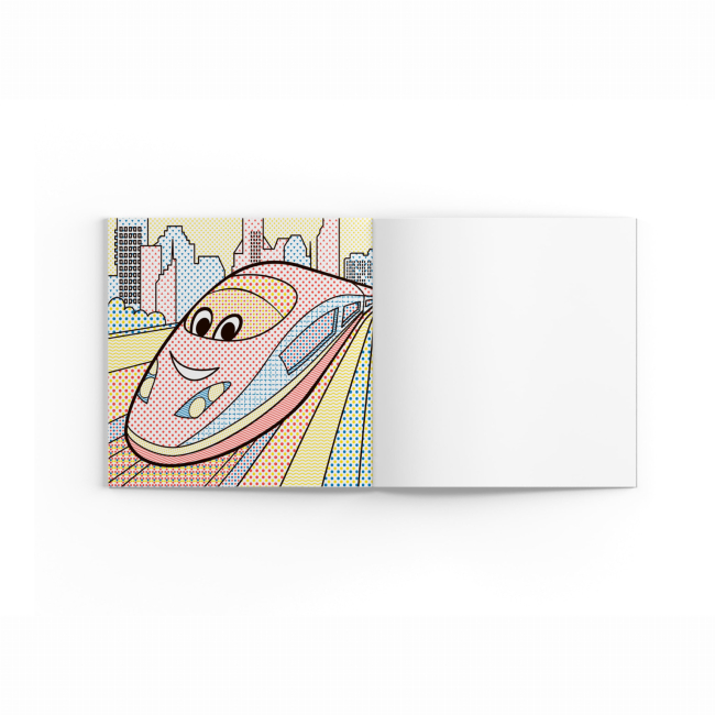 Товари для малювання - Водна розмальовка Crystal Book Потяги (9789669874351)#4