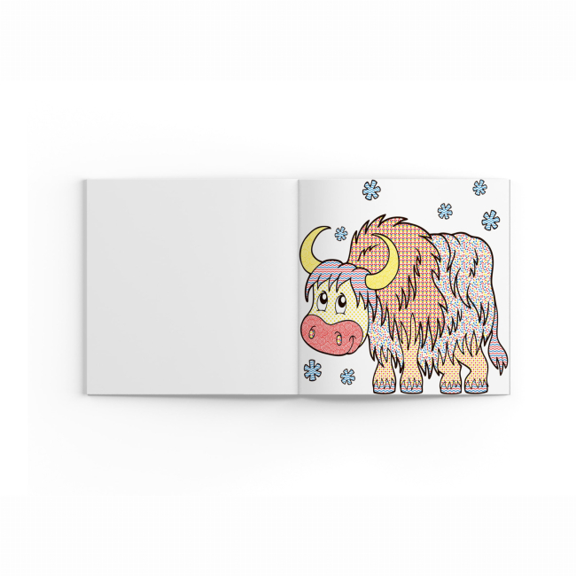 Товары для рисования - Водная раскраска Crystal Book Древние животные (9789669872661)#2