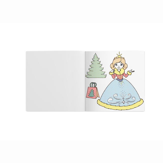 Товари для малювання - Водна розмальовка Crystal Book Принцеси та феї (9789669872562)#2