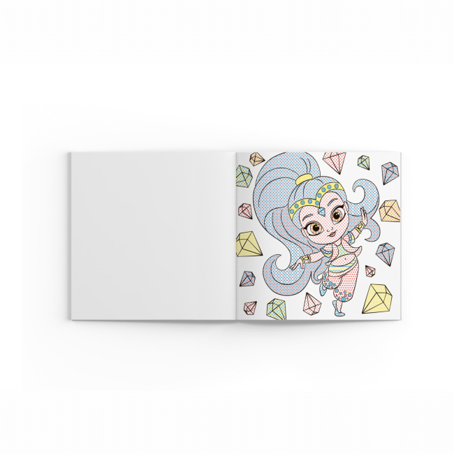 Товари для малювання - Водна розмальовка Crystal Book Східні принцеси (9789669876515)#2