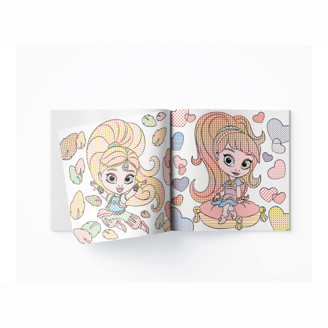 Товари для малювання - Водна розмальовка Crystal Book Східні принцеси (9789669876515)#3