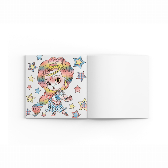 Товари для малювання - Водна розмальовка Crystal Book Східні принцеси (9789669876515)#4