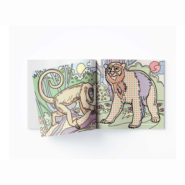 Товари для малювання - Водна розмальовка Crystal Book Тварини Південної Америки (9789669878441)#3