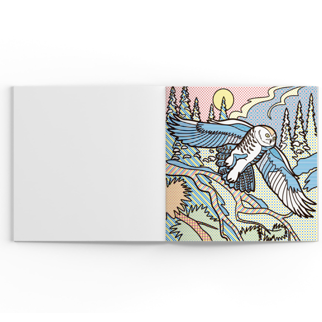 Товари для малювання - Водна розмальовка Crystal Book Тварини Півночі (9789669878403)#2