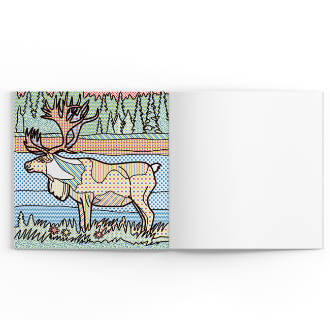 Товари для малювання - Водна розмальовка Crystal Book Тварини Півночі (9789669878403)#4