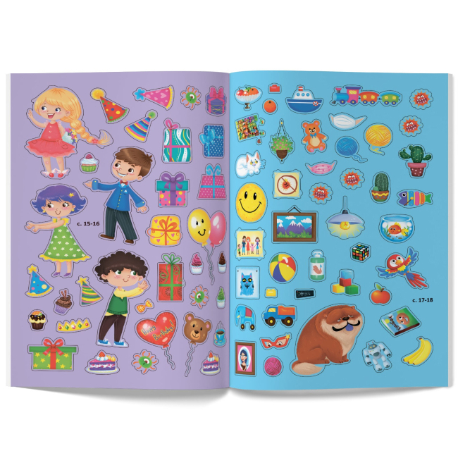 Розмальовки та актівітібуки (2-6 років) - Книжка «Меганаліпки. Нехворійко» (9789669873545)#9