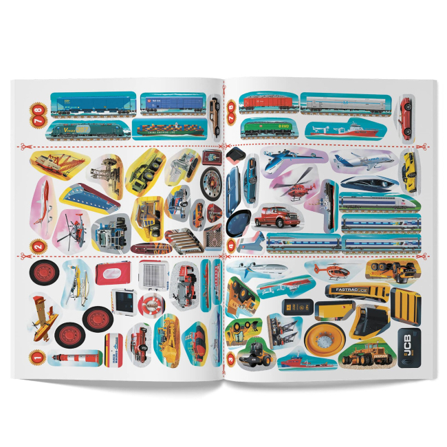 Розмальовки та актівітібуки (2-6 років) - Книжка «Меганаліпки. Розумні машини» (9786175474280)#5