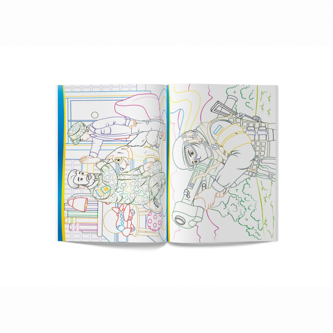 Товары для рисования - Раскраска Crystal Book Слава ВСУ (9786175473849)#2