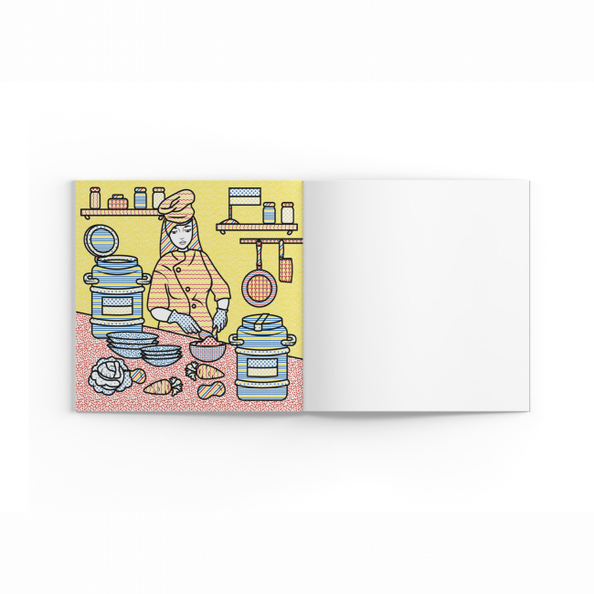 Товари для малювання - Водна розмальовка Crystal Book Волонтери (9786175474051)#4