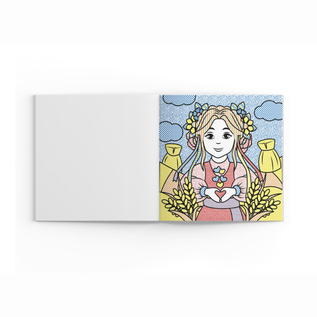 Товари для малювання - Водна розмальовка Crystal Book Моя чарівна батьківщина (9786175474105)#2