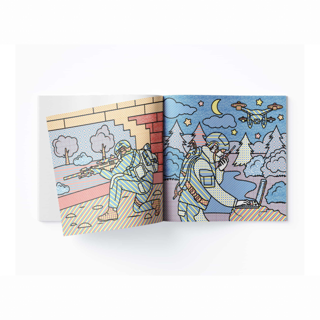 Товари для малювання - Водна розмальовка Crystal Book Наші захисники (9786175474037)#3