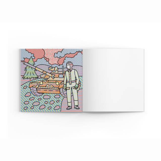 Товари для малювання - Водна розмальовка Crystal Book Наші захисники (9786175474037)#4