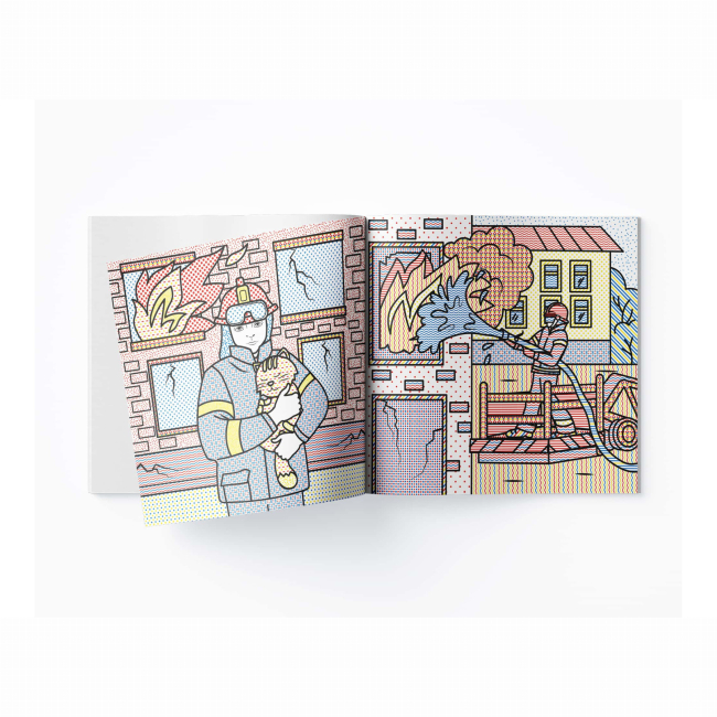 Товари для малювання - Водна розмальовка Crystal Book Рятувальники (9786175474068)#3