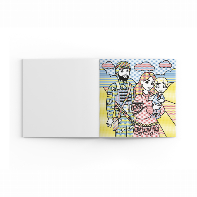 Товари для малювання - Водна розмальовка Crystal Book Україна понад усе (9786175474129)#2