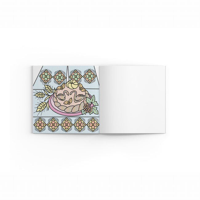 Товари для малювання - Водна розмальовка Crystal Book З Україною в серці (9786175473979)#4