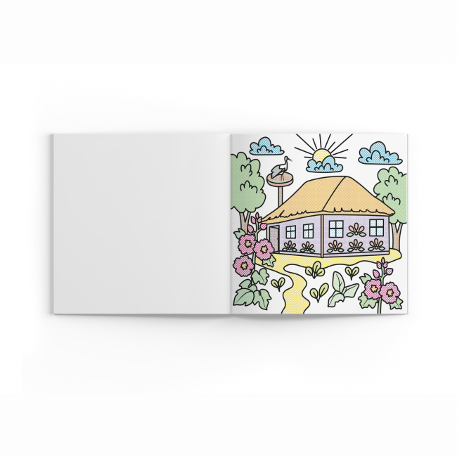 Товари для малювання - Водна розмальовка Crystal Book Моя люба Україна (9786175473917)#2