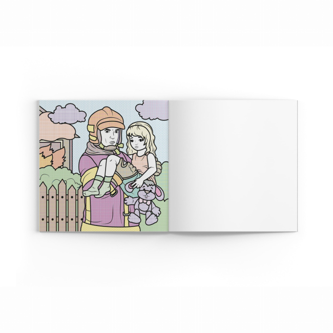 Товари для малювання - Водна розмальовка Crystal Book Наші герої (9786175473900)#4