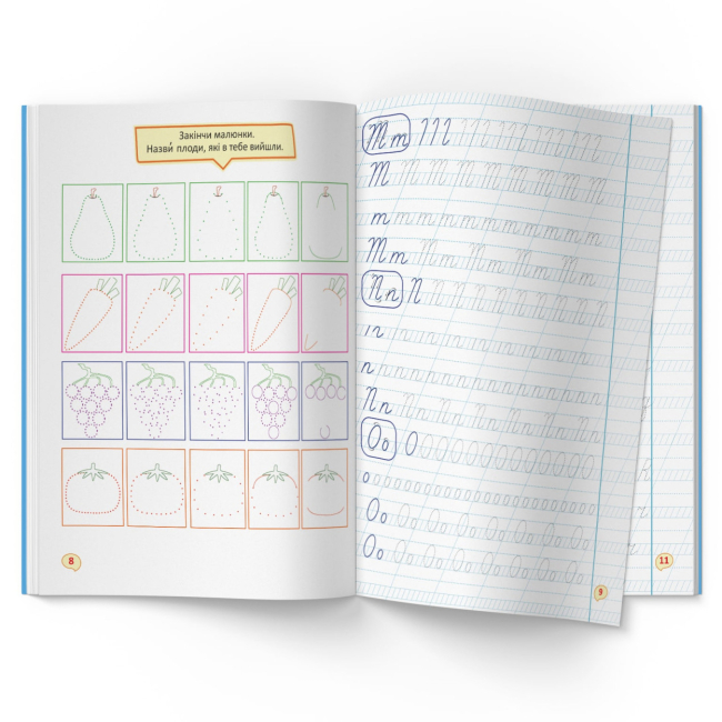 Навчальна література - Книжка «Перші прописи із завданнями. Англійська мова. Рукописний шрифт» (9786175473801)#4