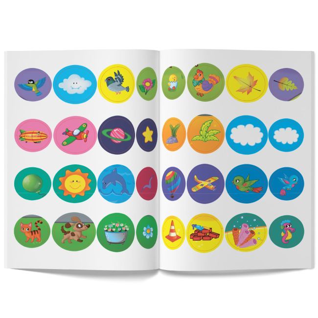 Розмальовки та актівітібуки (2-6 років) - Книжка «Перші розмальовки з кольоровим контуром для малюків. Машинки. 32 великі наліпки» (9789669874184)#6