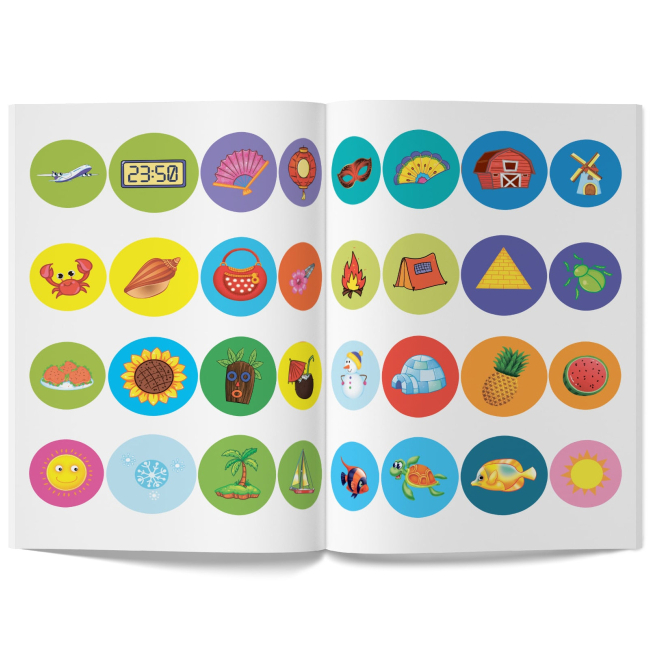 Розмальовки та актівітібуки (2-6 років) - Книжка «Перші розмальовки з кольоровим контуром для малюків. Подружки на канікулах. 32 великі наліпки» (9786175472408)#6