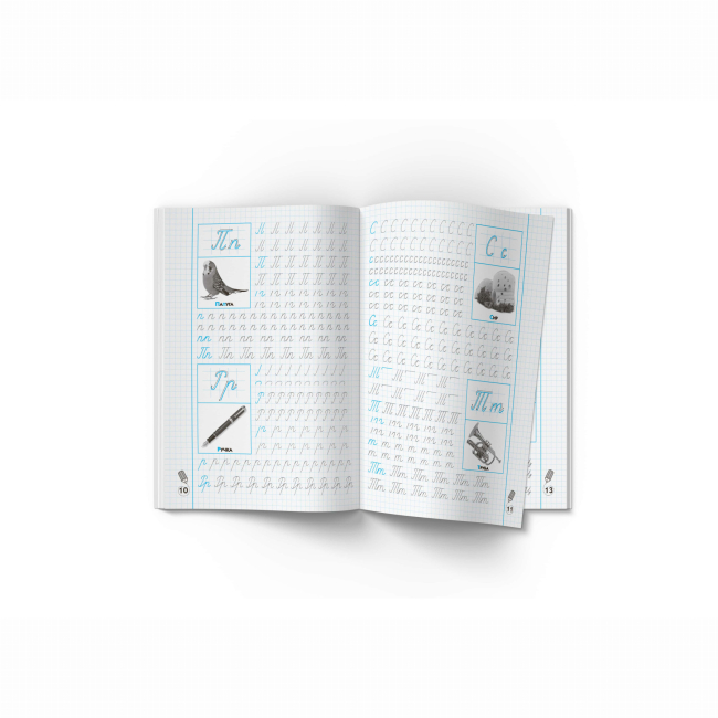 Навчальна література - Книжка «Прописи-тренажер. Абетка. Великі і малі літери» (9786175472460)#4