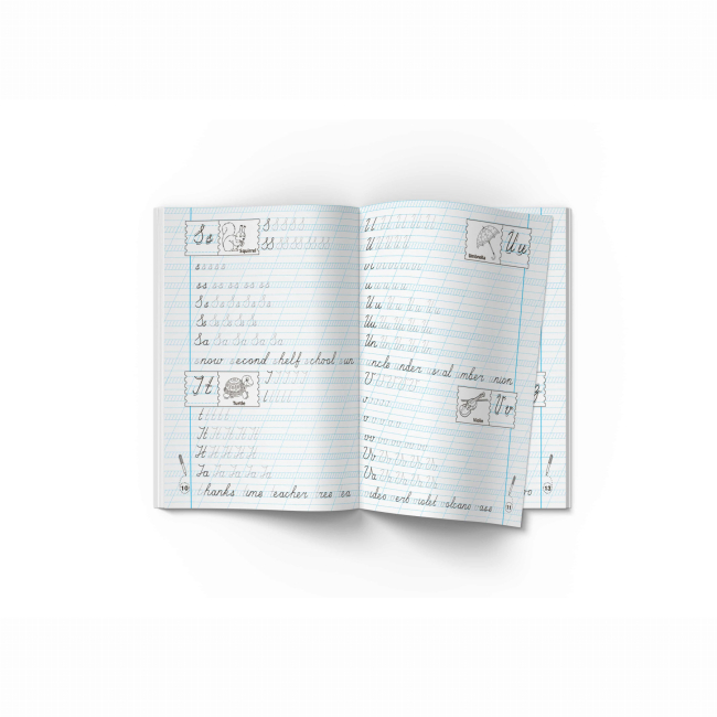 Навчальна література - Книжка «Прописи-тренажер. Англійська мова. Рукописний шрифт» (9789669877680)#4