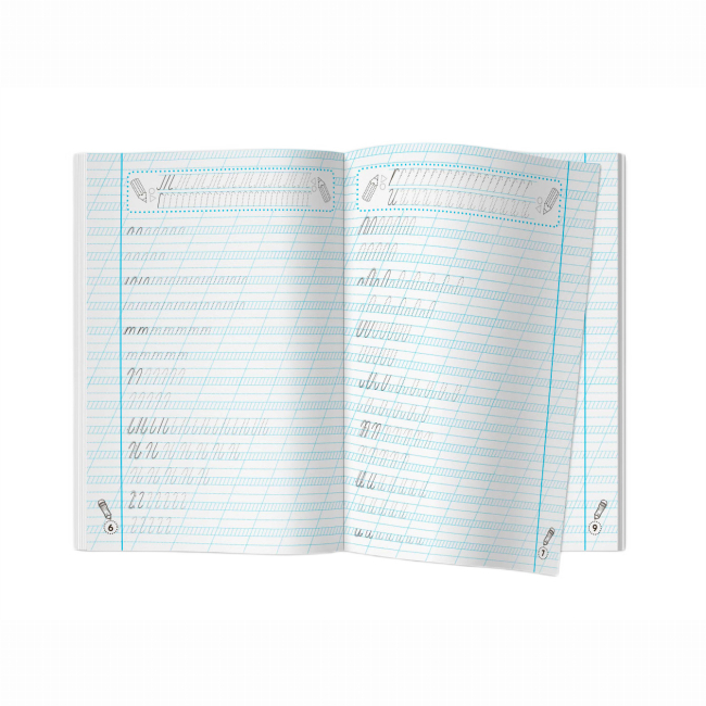 Навчальна література - Книжка «Прописи-тренажер. Навчаємося писати красиво» (9789669879516)#3