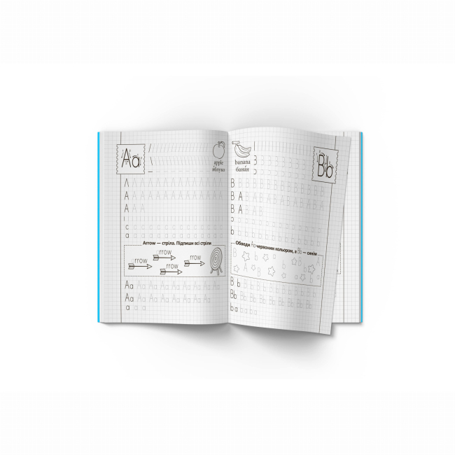 Навчальна література - Книжка «Прописи. Англійська мова. Друкований шрифт» (9786177270576)#2