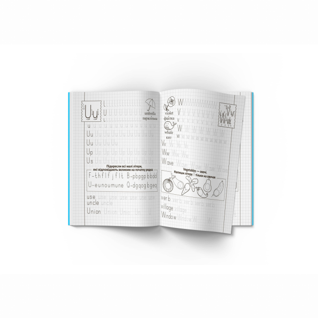 Навчальна література - Книжка «Прописи. Англійська мова. Друкований шрифт» (9786177270576)#5