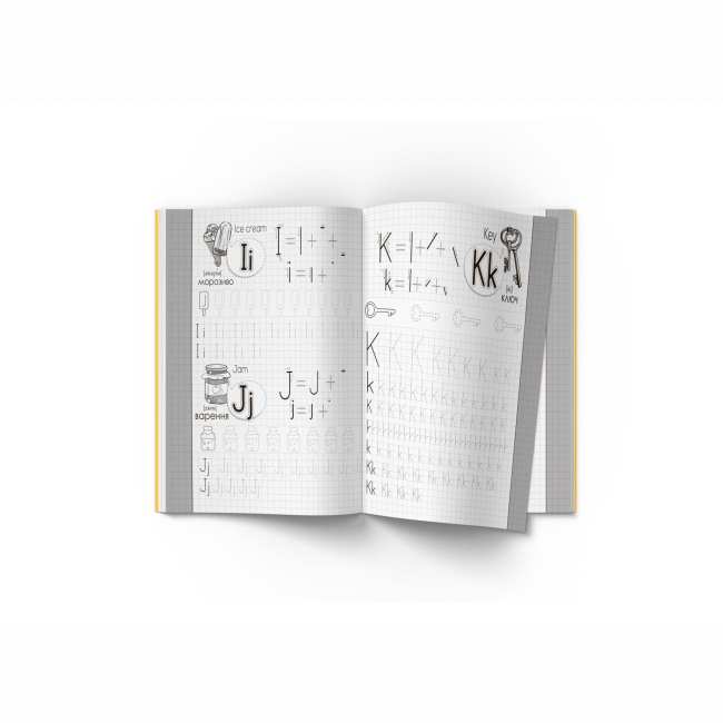 Навчальна література - Книжка «Прописи. Англійська мова. Друковані літери» (9786177352463)#4